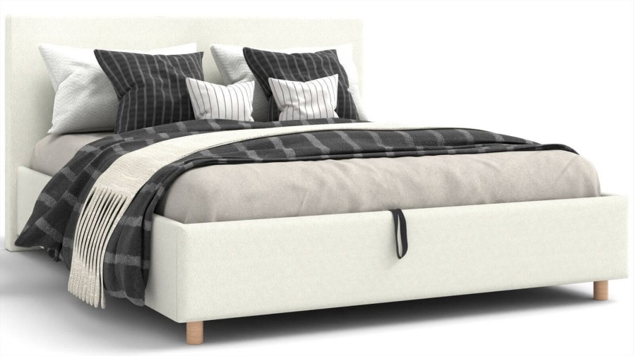 Dizajnerski krevet Modesto 2.0, FL, natural, Manchester 2303, 160x200 cm 1