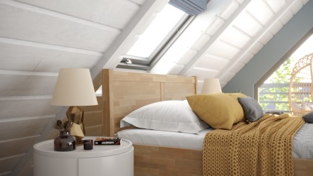 Masivni krevet Arlon, 80x200 cm, Bukva, BO 101, Bez modifikacije 3 Krevet od punog drveta sa čvrstim postoljem