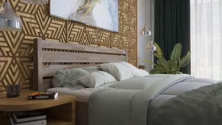 Masivni krevet Tapa, 80x200 cm, Bukva, BO 105, Bez modifikacije 3 Masivni drveni krevet od bukve ili hrasta