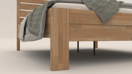 Masivni krevet Tapa, 80x200 cm, Bukva, BO 102, Bez modifikacije 5 Masivni drveni krevet od bukve ili hrasta