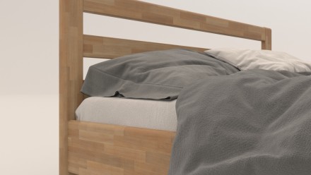 Masivni krevet Telde, 80x200 cm, Bukva, BO 102, Bez modifikacije 6 Vazdušni krevet od kvalitetnog bukovog ili hrastovog drveta