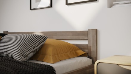 Krevet od punog bukve ili hrasta