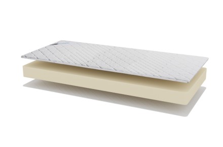 Dušek sa anatomski prošivenom navlakom Bordato, 180x200 cm 5 4 - tvrdi | Penasti dušek | Visina 16 cm | Nosivost 130 kg | Garancija 3 godine