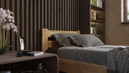 Krevet od punog bukve ili hrasta