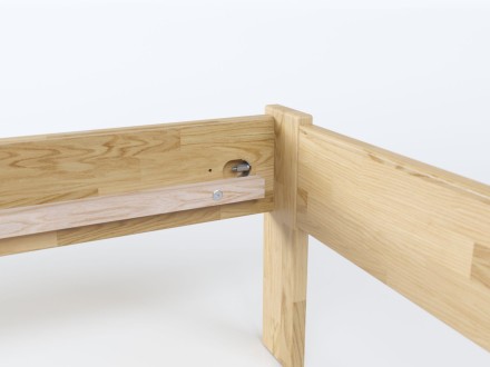 Krevet od punog bukve ili hrasta