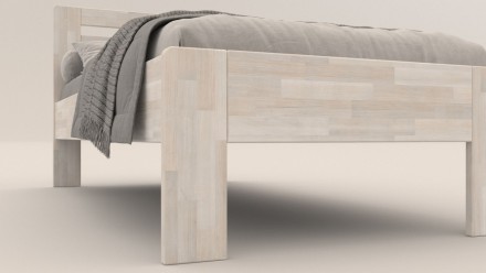 Singl krevet od punog drveta Jona, 80x200 cm, Bukva, BO 102, Bez modifikacije 5