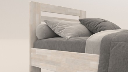 Singl krevet od punog drveta Jona, 80x200 cm, Bukva, BO 102, Bez modifikacije 6