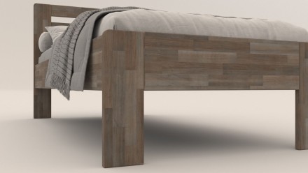 Singl krevet od punog drveta Jona, 80x200 cm, Bukva, BO 105, Bez modifikacije 5