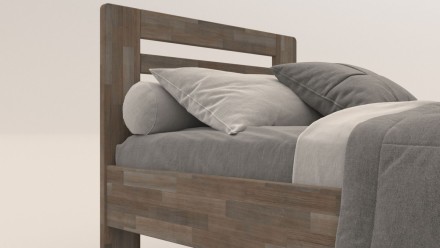 Singl krevet od punog drveta Jona, 80x200 cm, Bukva, BO 105, Bez modifikacije 6