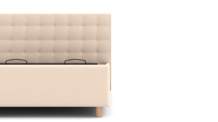 Dizajnerski krevet Nashville 2.0, FSD, natural, Romeo 8004, 160x200 cm 6 Krevet Nashville će ulepšati vašu spavaću sobu i dati joj neophodan šmek Sedite udobno, naslonite se na dominantno Nahville uzglavlje i uživajte u svojoj omiljenoj seriji.