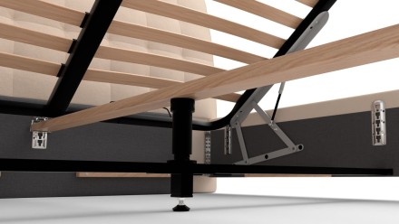 Dizajnerski krevet Nashville 2.0, FSD, natural, Romeo 8004, 160x200 cm 9 Krevet Nashville će ulepšati vašu spavaću sobu i dati joj neophodan šmek Sedite udobno, naslonite se na dominantno Nahville uzglavlje i uživajte u svojoj omiljenoj seriji.