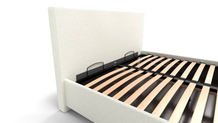 Dizajnerski krevet Modesto 2.0, FL, natural, Manchester 2303, 160x200 cm 10