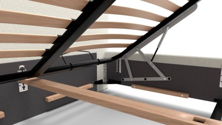 Dizajnerski krevet Modesto 2.0, FL, natural, Manchester 2303, 160x200 cm 11