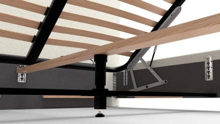 Dizajnerski krevet Modesto 2.0, FL, natural, Manchester 2303, 160x200 cm 12