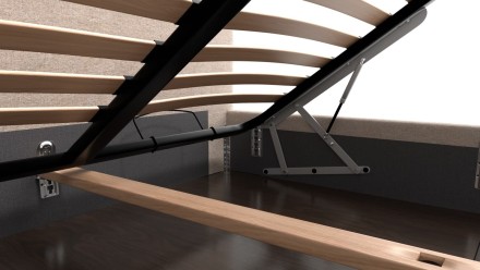 Dizajnerski krevet Valentino 2.0, FL, natural, Vulcano 8501, 160x200 cm 11