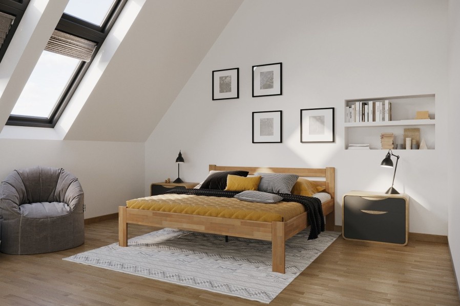 Krevet od punog bukve ili hrasta