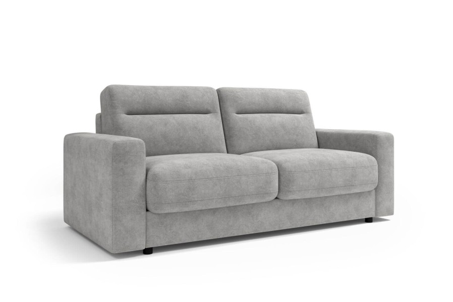 Kauč i punopravan krevet u jednom Lugano, širina 200 cm, Cloud 83 2 Lugano kauč na razvlačenje za svakodnevni san vanvremenskog dizajna, zadivljuje svojom jednostavnošću i
elegancijom.