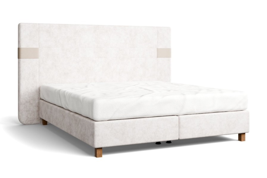 Luksuzni boxspring krevet Palladium, Natural, 180x200 cm 1