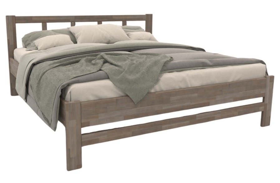 Krevet od drveta Bety, izvođenje BO101 prirodni, 140x200 cm 1 Da li volite miris drveta? Onda je ovaj masivni krevet savršen izbor za vas, jer je napravljen od najkvalitetnijeg drveta bukve i hrasta.