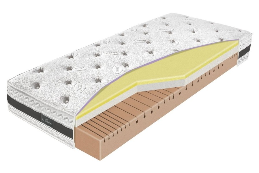 Moderan dušek sa rashladnom navlakom Klinmam Comfort Cool, 90x200 cm 1 3 -  srednje tvrdi | Penasti dušek | Visina 25 cm | Nosivost 120 kg | Garancija 4 godina