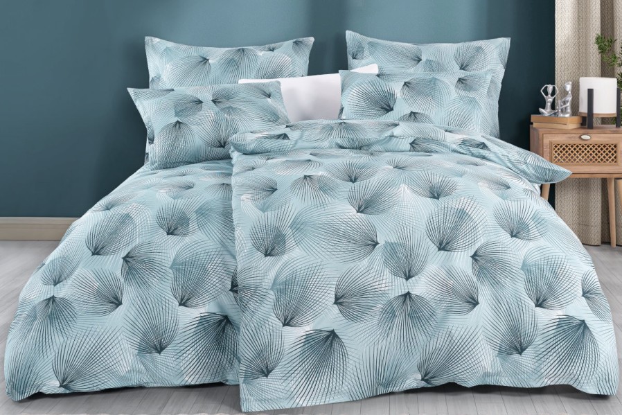 Posteljina je prijatna na dodir, savršeno odvodi vlagu i teško se gužva.