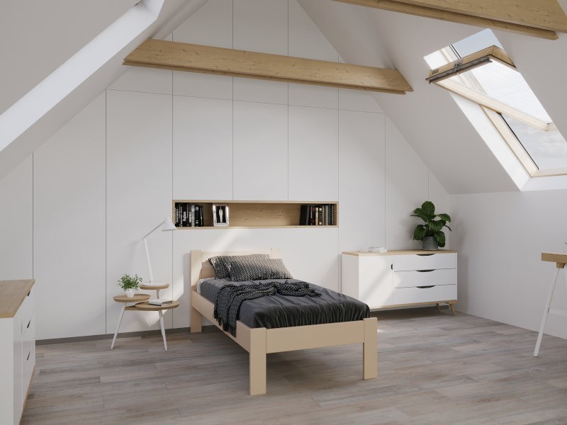 Krevet od punog bukve ili hrasta