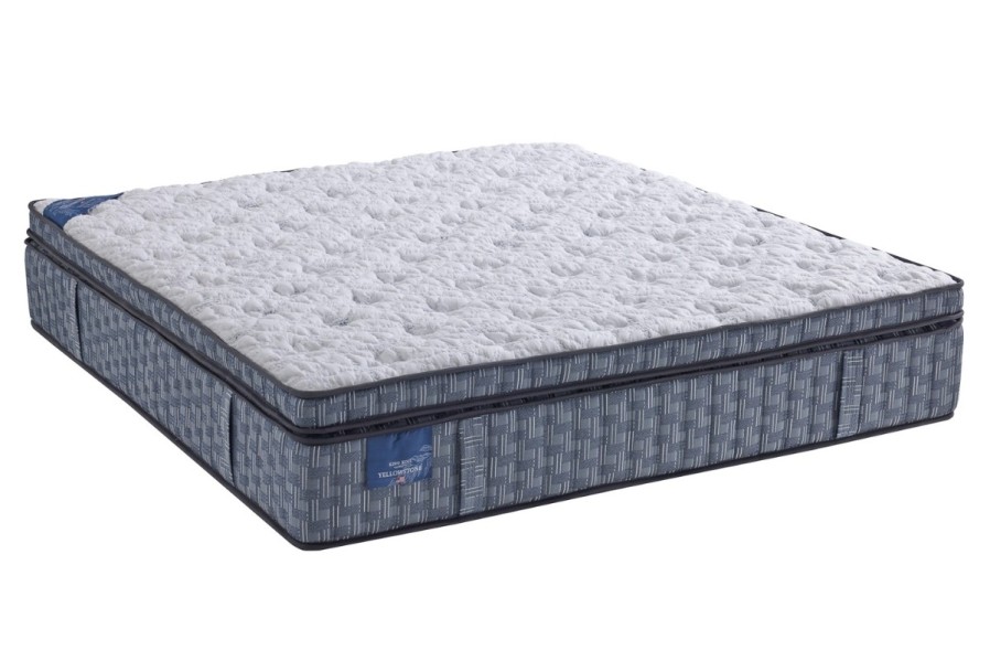 Srednje tvrd dušek sa prirodnim pamukom KING KOIL Yellowstone, 140x200 cm 1 3 - srednje tvrdi | Dušeci sa oprugama | Visina 36 cm | Nosivost 150 kg | Garancija 5 godina