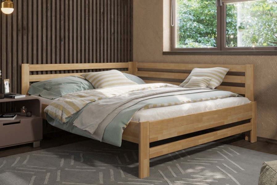 Ugaoni drveni krevet Stacy, desni ugao, izvođenje BK1, 180x200 cm 1 Da li želite da stvorite savršeno češko kućno okruženje u skandinavskom stilu? Stejsi krevet je apsolutno savršen za ovo. Visokokvalitetna češka proizvodnja kreirana je po dizajnu skandinavskih dizajnera.