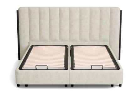 Bali 2.0 tapacirani krevet, Romeo 8002, box 3 drawers, 160x200 cm 4 Uživajte u udobnosti i podršci svake večeri sa našim tapaciranim uzglavljem Bali, dizajniranim s obzirom na vaše potrebe i ideje.