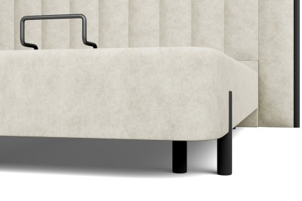 Bali 2.0 tapacirani krevet, Romeo 8002, box 3 drawers, 160x200 cm 8 Uživajte u udobnosti i podršci svake večeri sa našim tapaciranim uzglavljem Bali, dizajniranim s obzirom na vaše potrebe i ideje.