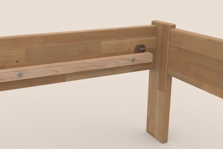 Krevet od punog bukve ili hrasta