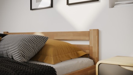 Krevet od punog bukve ili hrasta