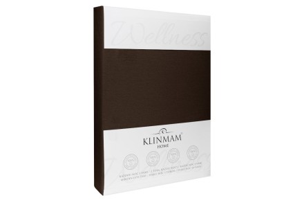 Čaršav u boji na razvlačenje Čaršav Klinmam Home Jersey, boja braon, 90x200 cm 3 Klinmam Jersey čaršavi su napravljeni od prvoklasnih finih prediva. Savršeno su mekani i veoma prijatni na dodir.