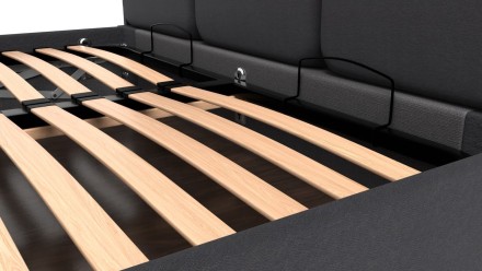 Dizajnerski krevet Aurora 2.0, FL, natural, Manchester 2301, 160x200 cm 11 Klasični tapacirani kreveti su i dalje veoma popularni, zahvaljujući širokom spektru boja, materijala i drugih modifikacija.