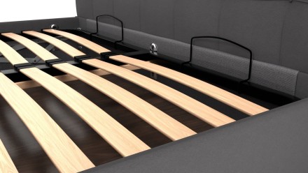 Dizajnerski krevet Boston 2.0, FL, natural, Manchester 2301, 160x200 cm 8 Boston prošiveno uzglavlje ima moderan izgled koji odgovara svim vrstama spavaćih soba