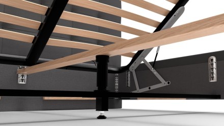 Dizajnerski krevet Boston 2.0, FL, natural, Manchester 2301, 160x200 cm 10 Boston prošiveno uzglavlje ima moderan izgled koji odgovara svim vrstama spavaćih soba