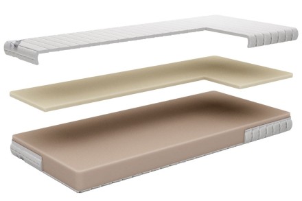 Više osećaja tvrdoće - 3, 4, 5 | Penasti dušek | Visina 21 cm | Nosivost 130 kg | Garancija 6 godina