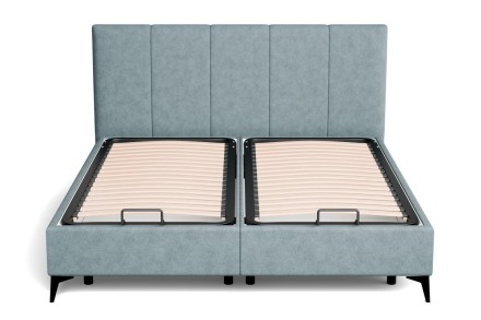 Ibiza 2.0 tapacirani krevet, Romeo 8002, box front lift, 160x200 cm 3 Naše tapacirano uzglavlje Ibica nije samo izraz elegancije i udobnosti, već i simbolizuje kombinaciju luksuza sa praktičnim dizajnom.