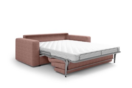 Lugano kauč na razvlačenje za svakodnevni san vanvremenskog dizajna, zadivljuje svojom jednostavnošću i
elegancijom.