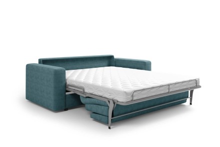 Lugano kauč na razvlačenje za svakodnevni san vanvremenskog dizajna, zadivljuje svojom jednostavnošću i
elegancijom.