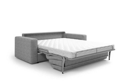 Lugano kauč na razvlačenje za svakodnevni san vanvremenskog dizajna, zadivljuje svojom jednostavnošću i
elegancijom.