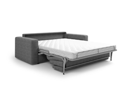 Lugano kauč na razvlačenje za svakodnevni san vanvremenskog dizajna, zadivljuje svojom jednostavnošću i
elegancijom.