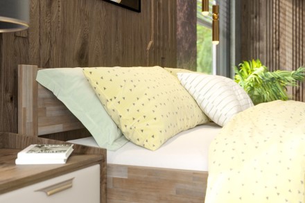 Krevet od drveta Amelia, izvođenje BO105 sivi granit, 140x200 cm 2 Višegeneracijski krevet napravljen je upravo od najboljih mogućih materijala. Ako tražite krevet koji će vam trajati decenijama, onda je masivni Amelia krevet pravo rešenje.