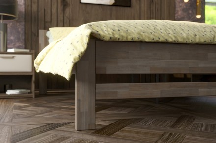 Krevet od drveta Amelia, izvođenje BO105 sivi granit, 140x200 cm 3 Višegeneracijski krevet napravljen je upravo od najboljih mogućih materijala. Ako tražite krevet koji će vam trajati decenijama, onda je masivni Amelia krevet pravo rešenje.