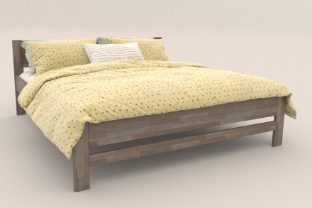 Krevet od drveta Amelia, izvođenje BO105 sivi granit, 140x200 cm 4 Višegeneracijski krevet napravljen je upravo od najboljih mogućih materijala. Ako tražite krevet koji će vam trajati decenijama, onda je masivni Amelia krevet pravo rešenje.