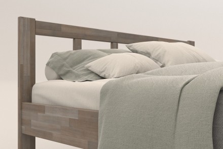 Krevet od drveta Bety, izvođenje BO105 sivi granit, 140x200 cm 6 Da li volite miris drveta? Onda je ovaj masivni krevet savršen izbor za vas, jer je napravljen od najkvalitetnijeg drveta bukve i hrasta.