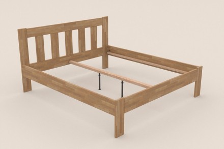 Krevet od masivne od prirodne bukve Utena, izvođenje BO101, 180x200 cm 7 Krevet Utena jednostavnog dizajna iz kolekcije masivnih kreveta.
