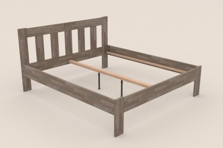 Krevet od masivne od prirodne bukve Utena, izvođenje BO105, 160x200 cm 8 Krevet Utena jednostavnog dizajna iz kolekcije masivnih kreveta.