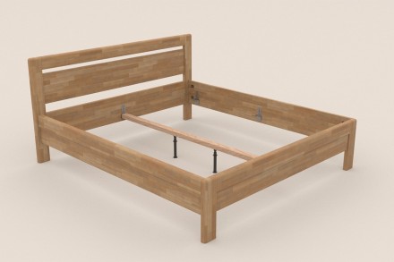 Krevet od masivne za kvalitetan san dugi niz godina Venta, 140x200 cm, boja BO101 prirodni 6 Krevet Venta možete odabrati od masivnog hrasta ili bukve.