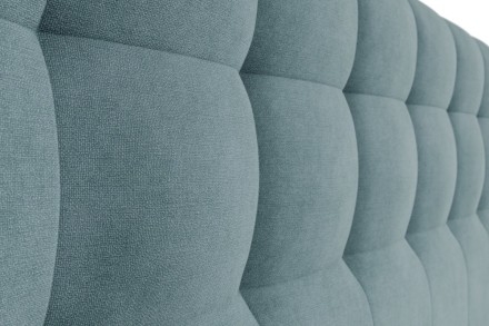 Malibu tapacirani krevet, Rubens 7504, box side lift, 180x200 cm 12 Malibu tapacirano uzglavlje će vam pružiti luksuznu atmosferu u spavaćoj sobi. Izrađeno je od prirodnih materijala najvišeg kvaliteta, što obezbeđuje ne samo elegantan izgled, već i udoban san.